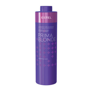 Серебристый шампунь для холодных оттенков блонд ESTEL PRIMA BLONDE
