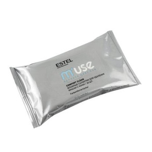 Салфетки влажные для удаления краски с кожи ESTEL M’USE Сomfort clean